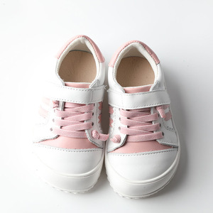 Zapatillas de deporte casuales de cuero de alta calidad personalizadas unisex zapatos sin cordones para niños al por mayor - Product Image 4