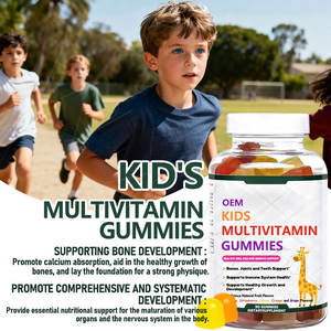 Gomitas de Apoyo Digestivo y Articular para Niños, Tamaños Personalizados, Fórmula Vegana Multivitamínica y Probiótica OEM - Product Image 3
