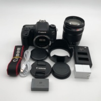 Cámaras Canon EOS 77D (9000D) Reacondicionadas con Lente Nano IS USM de 18-135 mm - Cámara DSLR Semi-Profesional con Pantalla LCD Superior, Venta al Por Mayor