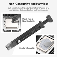 Factory Thermalright AT7 2.5g Thermal Compound Paste 2.5 Grams 12.9W/mK pour tous les dissipateurs de chaleur refroidisseurs CPU