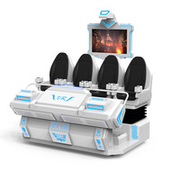 Équipement de simulation de machine de jeu à pièces d'intérieur de théâtre de haute qualité HD VR pour Offre Spéciale