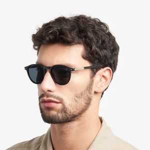 Wholesale Classic Vintage Round Frames High Quality <b>Sunglasses</b> Women Custom Luxury Designer Polarized Men <b>Sunglasses</b> - Product Image 2