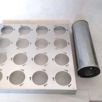 Filter Udara HVAC Kartrid Filter Karbon Molekuler 145mm x 450mm Untuk Filtrasi Gas Kimia Odo VOC