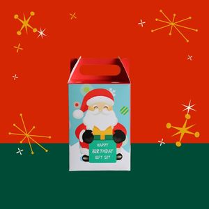 OEM Eco Friendly Brown Kraft Paper Folding <b>Boxes</b> <b>Christmas</b> Treat Gable Packaging Wholesale Vietnam Manufacturer Direct Supply - Product Image 2