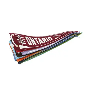 Custom made mini decorative pennant flag / Flags