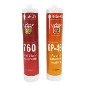 Rongeov colored sealants neutral crack fixing gap total brand silicone construction glue silicone sealant general purpose