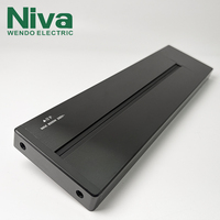 Prise électrique 40CM pour rail d'alimentation amovible pour bureau et maison sans adaptateur
