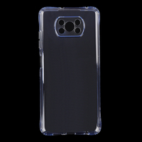 Cover Ponsel Mewah Tahan Jatuh, untuk Xiaomi Poco X3, Pelindung Penuh Tpu Tebal Penutup Belakang untuk Poco X3 Casing Lembut Bening