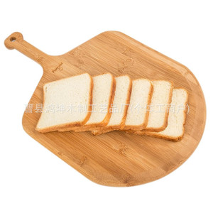 Planche à pizza en bambou 60x40x1,5cm avec poignée pour servir steak, gâteau, sushi - Product Image 5