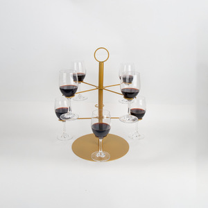 Porte-verres suspendu en acier carbone style nordique pour gobelets et cocktails – Idéal mariages, restaurants, banquets - Product Image 3