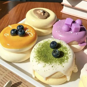 QY nouveauté fruits Suffle Squishy peluche sensorielle Squeeze jouet pour fête faveur cadeau et soulagement du Stress - Product Image 6