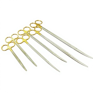Ensemble de 6 ciseaux chirurgicaux à pointe courbée, 5,5, 6, 7, 8, 9, 10 pouces, en acier inoxydable, instruments de salle d'opération pour la chirurgie - Product Image 1
