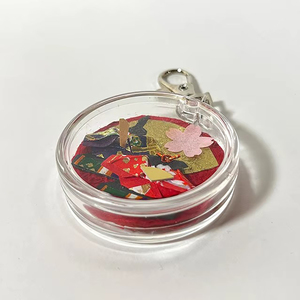 พวงกุญแจโอะริงะมิตุ๊กตาญี่ปุ่นน่ารักพวงกุญแจสแตนเลสสำหรับเด็กผู้หญิง - Product Image 1