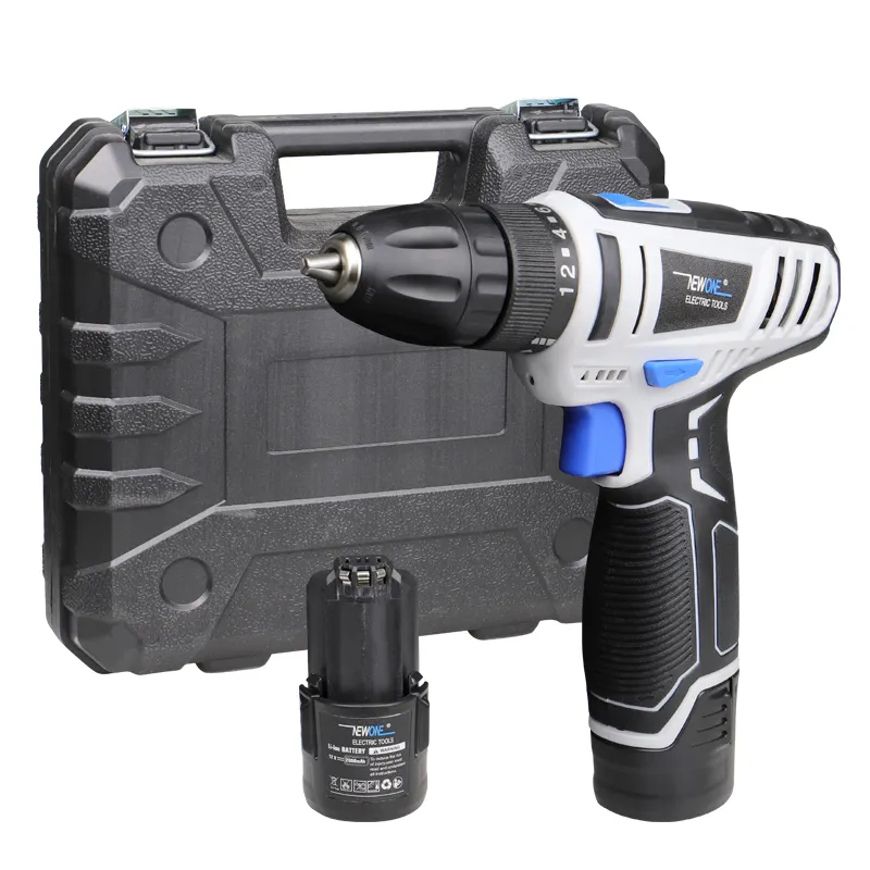 Newone 12V Mini Wireless Power Driver Cordless Drill Combo Screwdriver DIY DC Lithium-Ion Battery Compatible with Bosch battery