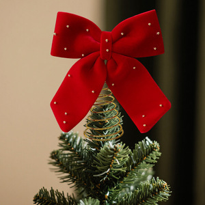 Estrela de Natal para o Topo da Árvore, Decoração Criativa para Cenário de Natal, Estrela Vermelha para o Topo da Árvore de Natal - Product Image 2