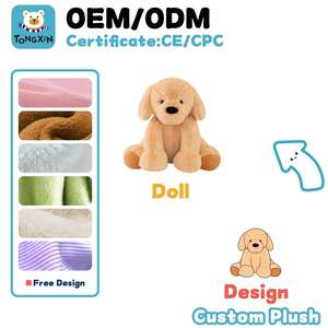 Fabricant en gros, peluche chien <span class=keywords><strong>caniche</strong></span> mignon personnalisé, jouet doux unisexe en coton PP, cadeau d'anniversaire très vendu, <span class=keywords><strong>prix</strong></span> d'usine - Product Image 2