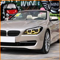 Pour BMW F06 F12 F13 Série 6 Phares 2011 2012 2013 Haute Spécification Xénon HID LED Angel Eye Feux de Jour Full Upgrade