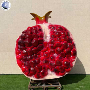 Escultura de Granada de Fibra de Vidrio Personalizada de Diseño de Fábrica en Oferta, Escultura de Resina a Precio Económico - Product Image 6