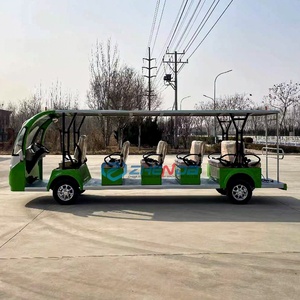Autobús Eléctrico Ligero de 17 Plazas para Turismo, Autobús Turístico Urbano Pequeño y Cómodo de 4 Ruedas - Product Image 4