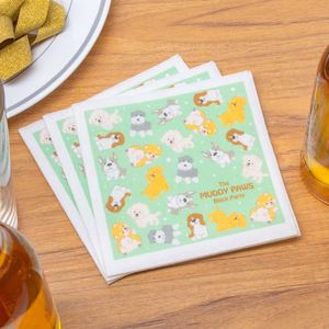 Disposable Drink Napkins Beverage Luncheon Dinner Guest Cocktail Paper Napkins Custom Printed Paper Napkins - Product Image 4