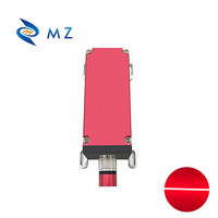 Module laser rouge DPSS 638 nm à mise au point réglable 1W 1.6W avec modulation CW et TTL pour la vision industrielle et le positionnement industriel