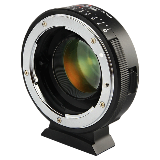 Viltrox NF-M43X 0.71x Speed Booster Lens Mount Adapter for F (G/D) Micro Four Thirds M4/3 Camera Body Manual Focus ABS