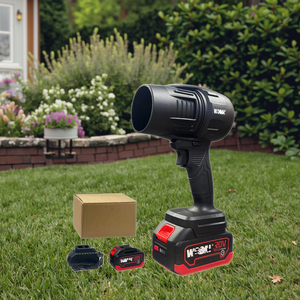 Souffleur d'air 20V, mini ventilateur, perceuse sans fil, outils électriques de bricolage avec une puissance élevée, alimenté par batterie, YJBFJ99, souffleur à batterie - Product Image 2