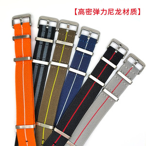 การ์ด DW แบบปรับได้* ชาร์มแบบยืดหยุ่นสไตล์ยุโรปสำหรับไนลอน ไซโก้ วูเวน <span class=keywords><strong>18</strong></span> 20 22 มม. หัวเข็มขัดโลหะ - Product Image 4