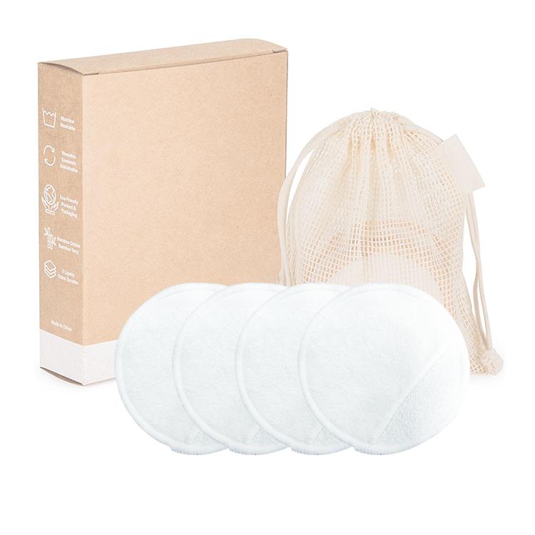 2020 экологически чистые многоразовые мягкие круглые салфетки для удаления макияжа из бамбукового волокна, моющиеся Салфетки Для Удаления Лица с карманом