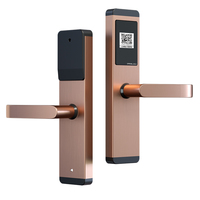 QRMaster contrôlé par application pour Bluetooth QR Code serrure de porte bureau/appartement/Airbnb/hôtel carte mémoire de porte en aluminium