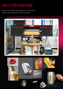 Tout en 1 24 pouces UV Dtf Sticker Printer Gold Silver Foil Laminating Ab Film Printing Machine for Pen Wood Glass Phone Case - Product Image 6