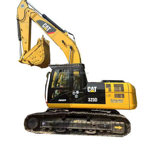 Para excavadora sobre orugas 323D usada de alta eficiencia 1 año de garantía calidad garantizada excelente estado Venta de segunda mano - Product Image 1
