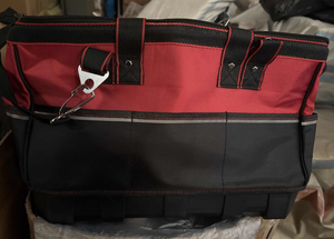 Bolsa de Herramientas Portátil de Lona Oxford 1680D Multifuncional, Resistente y Duradera para Almacenamiento de Accesorios de Reparación Eléctrica - Product Image 2