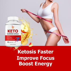 High Grade Herbal Keto Capsules with Raspberry Ketone & Apple Cider Vinegar Improve Focus Boost Energy Suppress Appetite Capsule - Product Image 4