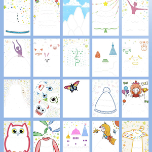 Juego de Juguetes de Raspado de Pintura Náutica Arcoíris para Niños, Papel de Raspado Creativo para Pintura por Puntos DIY de 4.5 Pulgadas, Ideal para Fiestas - Product Image 2