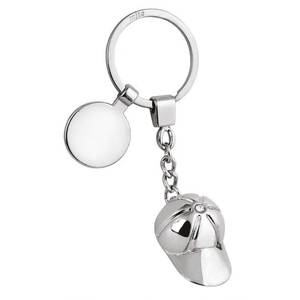 Llavero Portamonedas Moderno con Mosquetón con Diseño Impreso UV, en Aleación, Madera, Latón y Acero Inoxidable, Llavero Elegante - Product Image 1