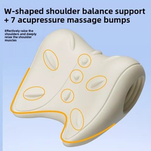 Cuscino Massaggiante per Collo e Spalle Zhijia, Correzione della Colonna Cervicale, Funzioni Lenitive e Allunganti per la Salute del Collo e delle Spalle, <span class=keywords><strong>Fitness</strong></span> Indoor - Product Image 4