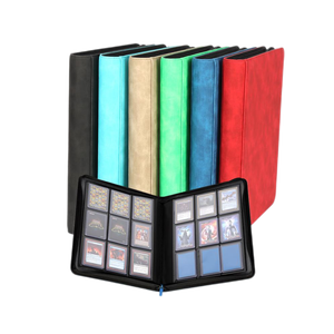 Carpeta de 12 Bolsillos para Tarjetas Coleccionables |   Álbum de Cartas Resistente para Cartas TCG, Deportivas y <span class=keywords><strong>Pokémon</strong></span> - Product Image 3