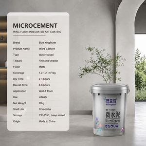 Vente en gros usine de microciment imperméable pour piscines, spas, salles de bain, douches et revêtements muraux et de sols en microciment - Product Image 4