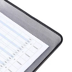 Metal 4 Tier <b>File</b> Tray 35x31.5x31cm Desktop Storage Rack Document <b>Organizer</b> Office Supplies - Product Image 4