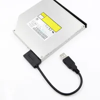 Câble adaptateur convertisseur SATA USB 3.0 6 broches 7 broches 13 broches Slimline pour lecteur optique d'ordinateur portable CD/DVD ROM, transfert rapide de données