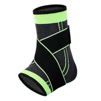 Attelle de cheville réglable à compression, support élastique pour la cheville, protection pour le sport, la gym, stabilisation des ligaments