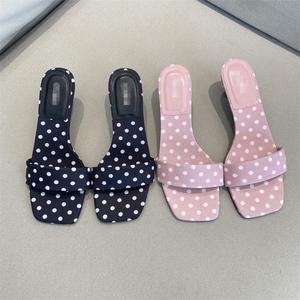 Sandales à talons hauts multifonctionnelles et tendance pour femmes, style patchwork, chaussures une pièce, chaussures de mariage sexy - Product Image 3