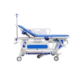 Medical Abs Transport Cart 1980*760*500800 Emergency <b>Trolley</b> With Lifting <b>Platform</b> Gastrointestinal Endoscopy Bed - Product Image 2