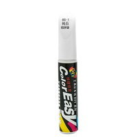 Stylo de retouche de peinture automobile permanent 4 couleurs, non toxique, imperméable, à pointe pinceau, pour réparation de rayures de voiture en gros