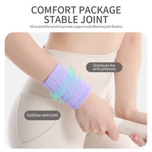 Protecteur <span class=keywords><strong>de</strong></span> bandeau <span class=keywords><strong>de</strong></span> poignet avec logo personnalisé Abosorption <span class=keywords><strong>de</strong></span> sueur Bracelet en coton Bracelet en tissu Tube <span class=keywords><strong>de</strong></span> poignet Tour <span class=keywords><strong>de</strong></span> main Bandeau <span class=keywords><strong>de</strong></span> sueur - Product Image 2