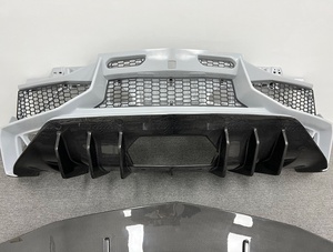 Kit <span class=keywords><strong>de</strong></span> Carrocería Completo <span class=keywords><strong>de</strong></span> Fibra <span class=keywords><strong>de</strong></span> Carbono Seca para <span class=keywords><strong>Lamborghini</strong></span> Aventador LP700 LP720, Actualización LP750 SV, Parachoques Delantero y Trasero, Alerón Trasero - Product Image 2