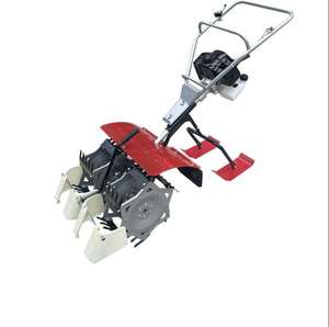 3 <b>Rows</b> Small Farm Rice Weeding Hand Held <b>Machine</b> Portable Held Gasoline Engine - Product Image 2