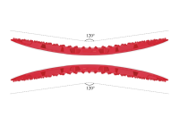 Barres de traction antidérapantes 10T robustes avec base de levage intégrée en PP haute résistance, installation facile pour sable, boue, neige et tout-terrain