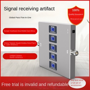 Amplificador de Señal Móvil 4G, Repetidor de Señal Celular 2G 3G 5G LTE, Cobertura Celular Mejorada HX00760, Cinco Frecuencias - Product Image 2